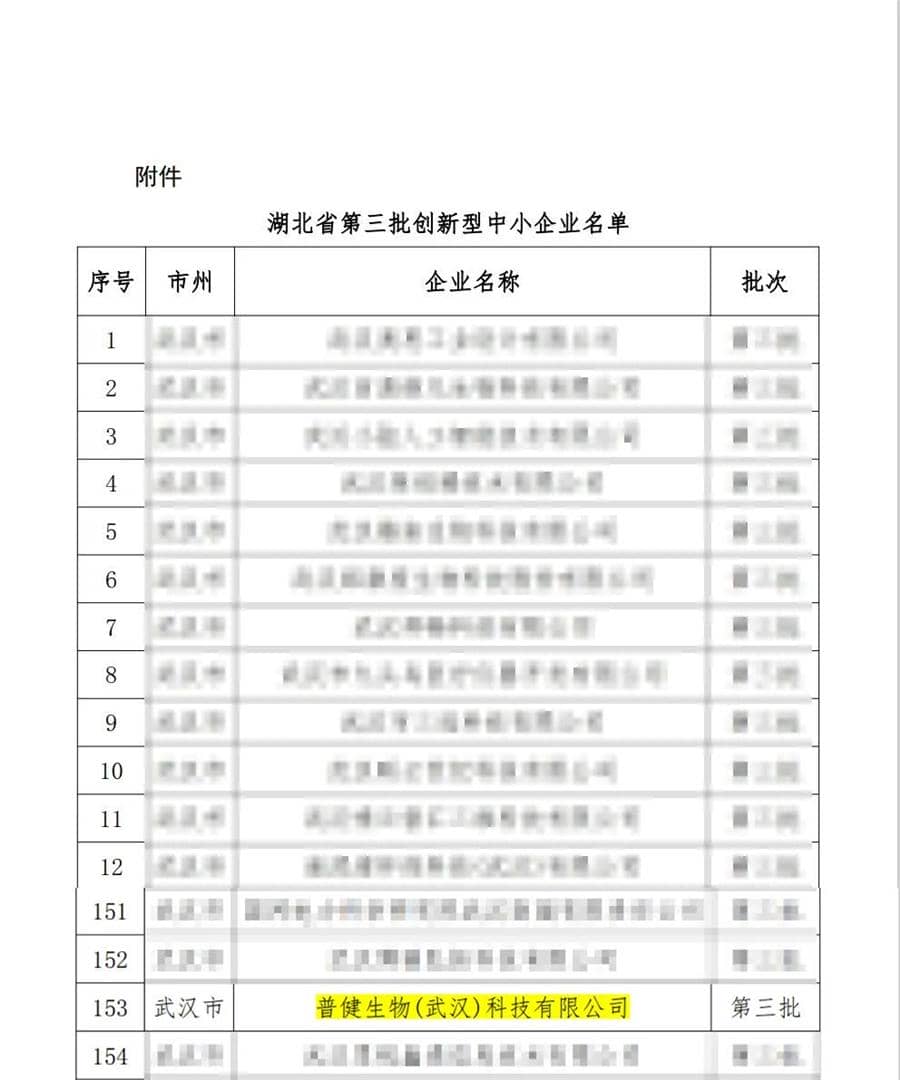 好事成雙|創(chuàng)新驅(qū)動(dòng)科技力量！普健生物捷報(bào)頻傳，再次榮獲國(guó)家級(jí)和省級(jí)榮譽(yù)！