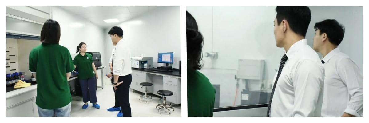 海外客戶走進普健生物實驗研發基地，為一站式蛋白抗體開發平臺點贊