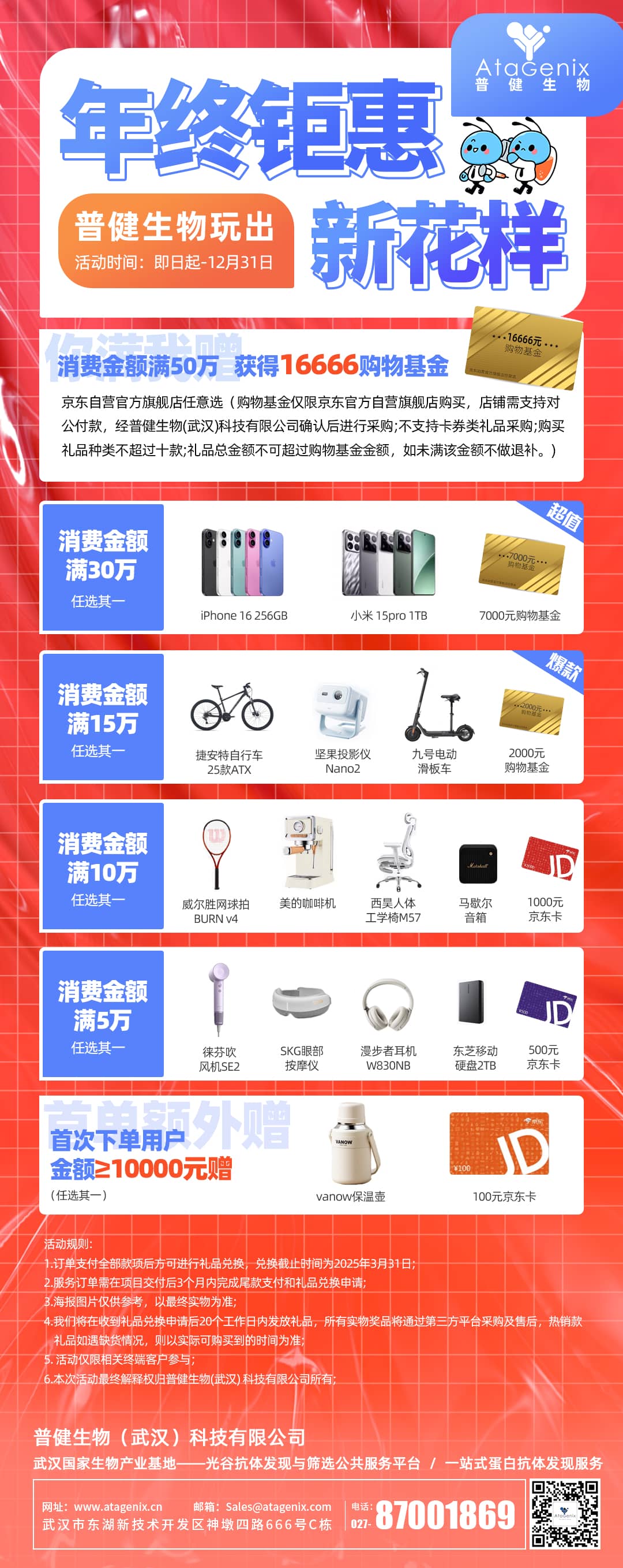 年終鉅惠，快來領取屬于你的16666元科研購物金！